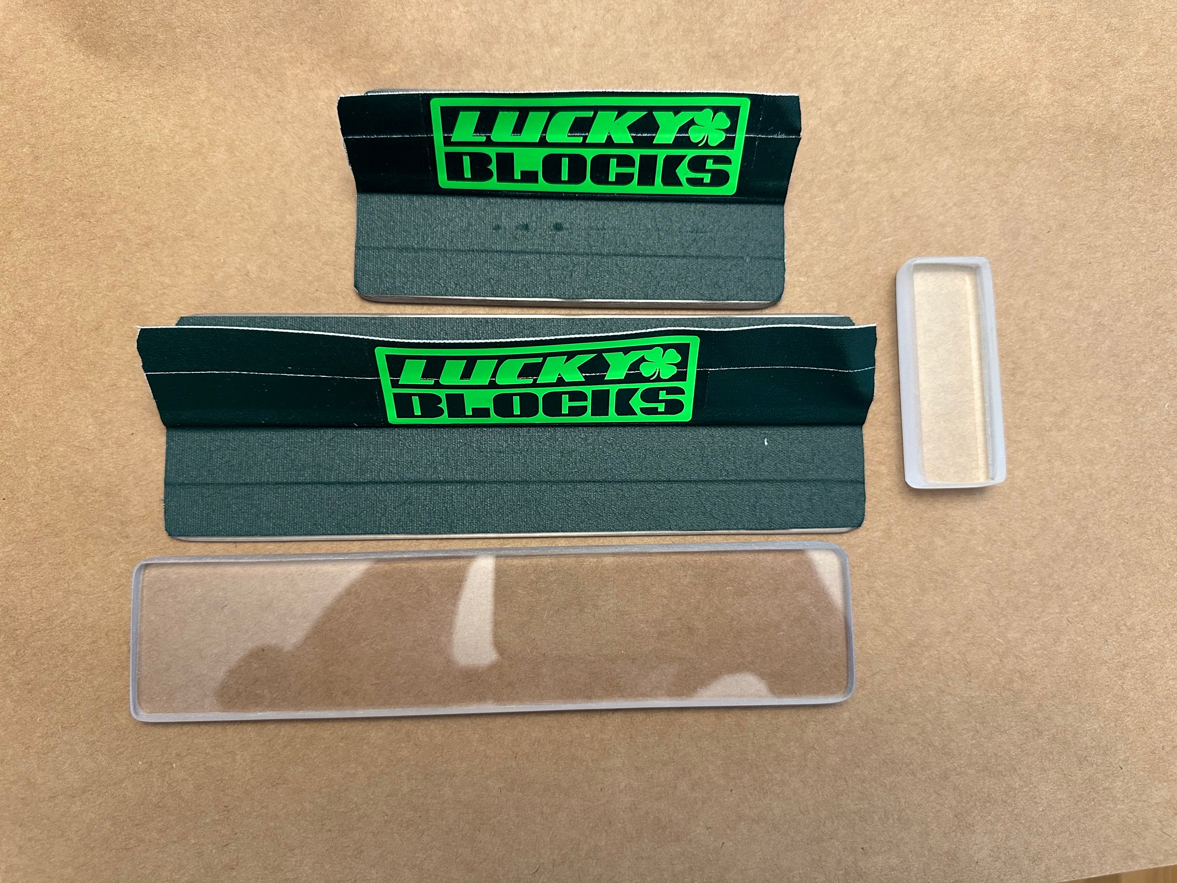 DIY sanding block flexible beginner set polycarbonate – Lucky Blocks